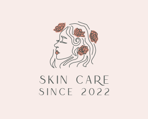 Dermatologist - Flower Beauty Salon logo design