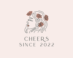 Esthetician - Flower Beauty Salon logo design