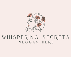 Flower Beauty Salon  logo design