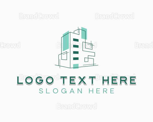 Building Structure Architect Logo