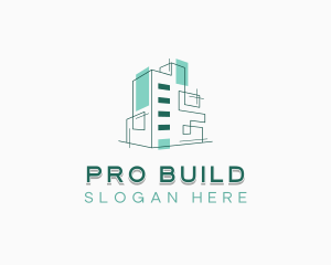 Building Structure Architect logo design