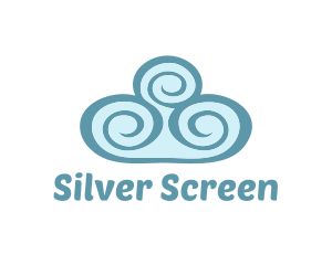 Internet - Teal Cloud Swirls logo design