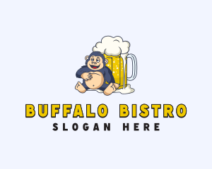 Gorilla Beer Bistro logo design