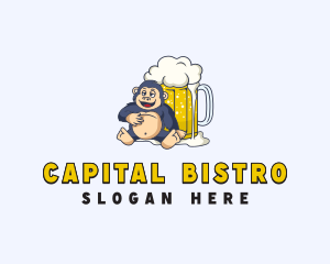 Gorilla Beer Bistro logo design