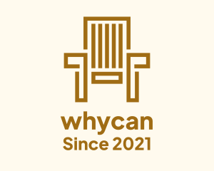 Seat - Wooden Garden Chair logo design