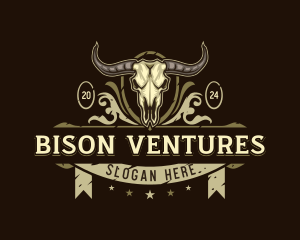 Buffalo Skull Barn logo design