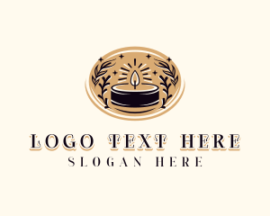 Leaf - Candle Decor Boutique logo design