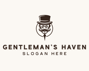 Gentleman Grooming Barbershop  logo design