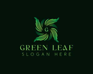 Wellness Leaves Spa logo design