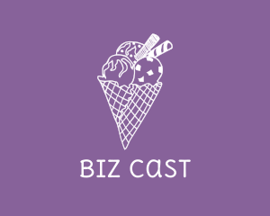 Ice Cream Cone Logo