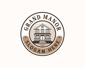 Mansion Realty Property logo design