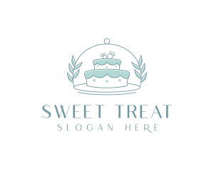 Cake Cloche Catering logo design