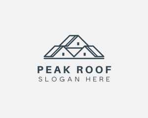 Roof Repair Roofing logo design