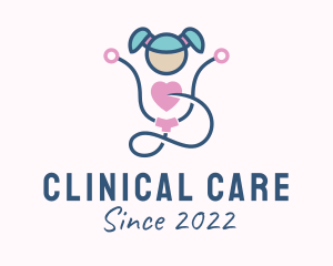 Pediatric Childcare Clinic logo design