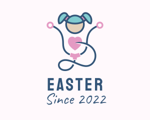 Medical Center - Pediatric Childcare Clinic logo design