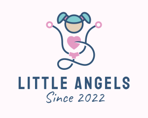 Pediatric Childcare Clinic logo design