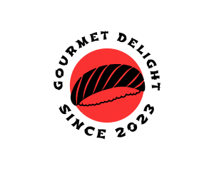 Cuisine - Japanese Sushi Cuisine logo design