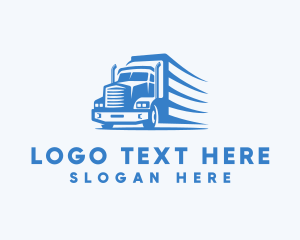 Courier - Trucking Vehicle Automobile logo design