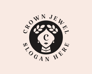 Beauty Woman Jeweler  logo design