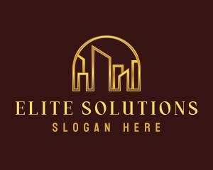 Broker - Real Estate Architecture logo design