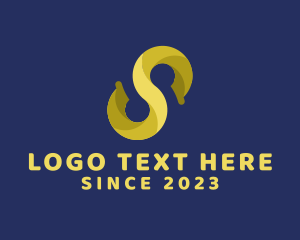 Business Consultant Letter S logo design