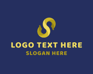 Letter Ab - Business Consultant Letter S logo design