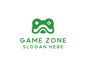 Frog Game Controller logo design