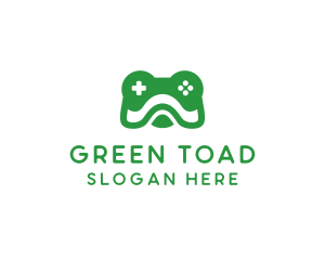 Toad - Frog Game Controller logo design