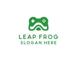 Frog - Frog Game Controller logo design
