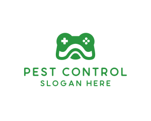 Frog Game Controller logo design