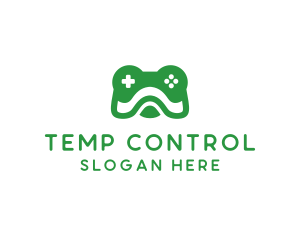 Frog Game Controller logo design