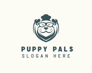 Puppy Dog Chef logo design