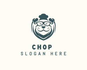 Puppy - Puppy Dog Chef logo design