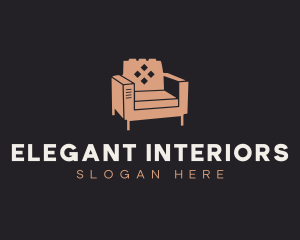 Armchair Furniture logo design