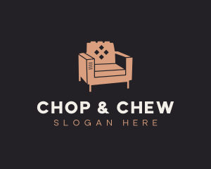 Chair - Armchair Furniture logo design