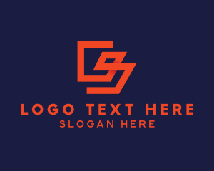 Negative Space - Generic Business Letter G logo design