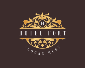 Luxury Hotel Decoration logo design