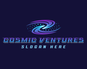 Intergalactic - Cosmic Space Galaxy logo design