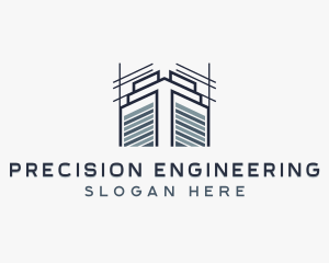 Engineering - Property Structure Engineering logo design