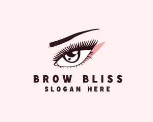 Eyebrow - Beauty Lady Eyebrow logo design