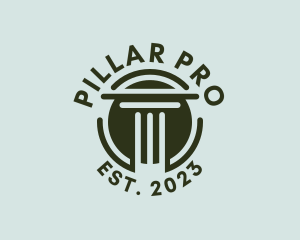 Legal Pillar Business logo design