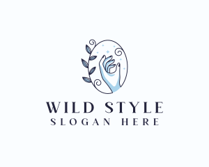 Floral Hand Boutique logo design