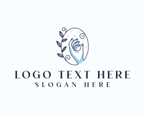 Spa - Floral Hand Boutique logo design