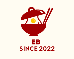 Asian - Oriental Egg Soup logo design