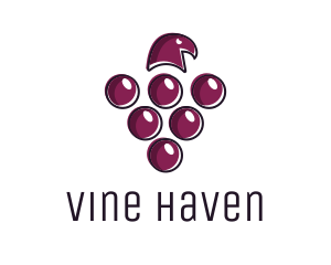 Grape Hawk Vineyard  logo design