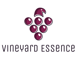 Grape Hawk Vineyard  logo design