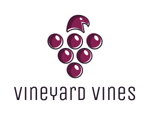 Grapevine - Grape Hawk Vineyard logo design