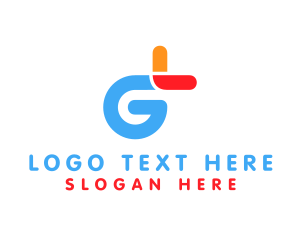 Letter Gl - Modern Goldfish Gamer Letter G logo design