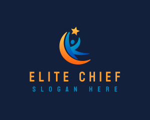 Chief - Leadership Management People logo design