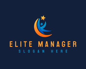 Supervisor - Leadership Management People logo design